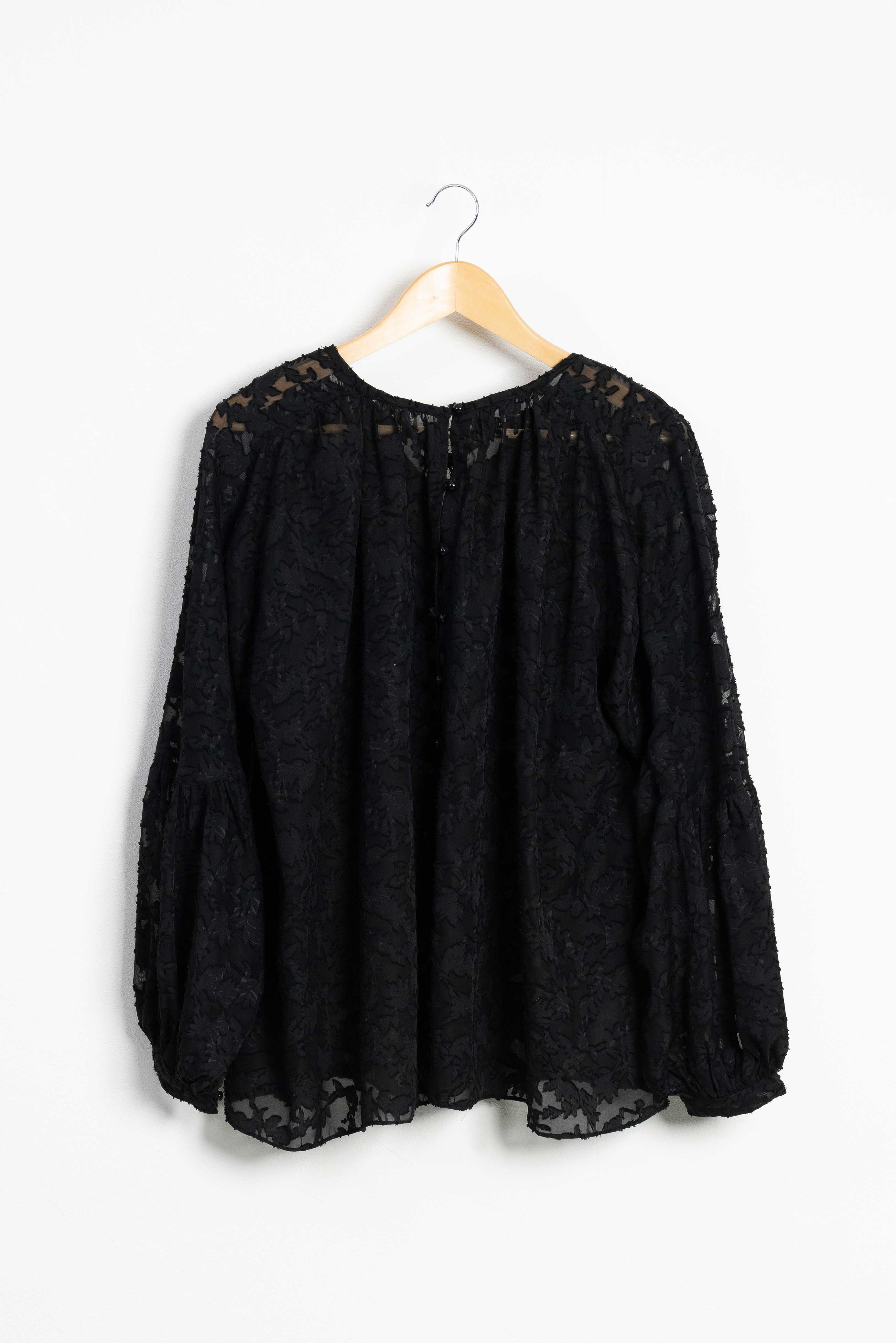 simple Yoli シンプルブラウス　ブラック blouse
